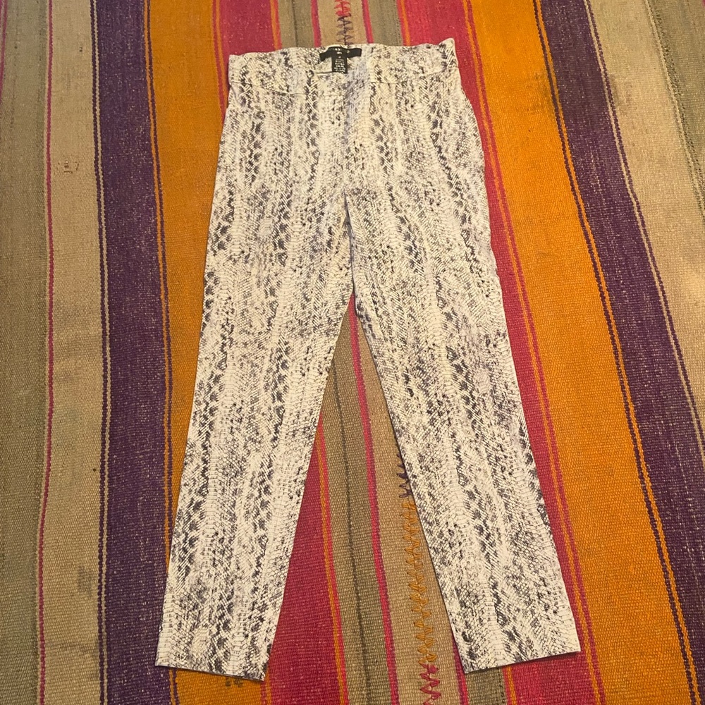 89th & Madison python print Pull On pant